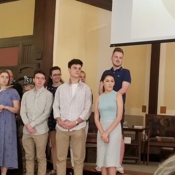 Bridging Ceremony for Senior Youth